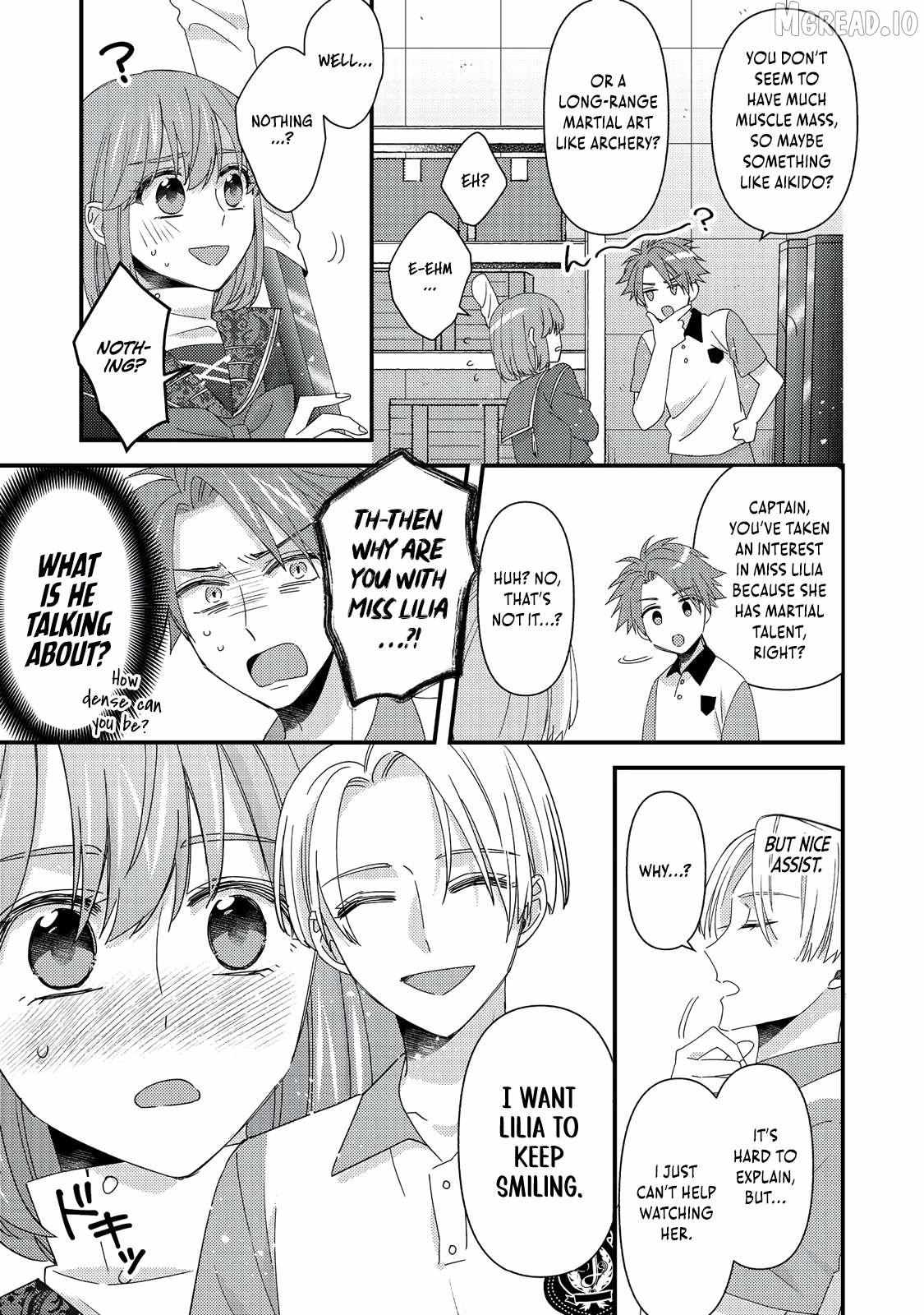 Mob Douzen No Akuyaku Reijou Wa Dansou Shite Kouryaku Taishou No Za O Nerau Chapter 13.3 page 9 - 
