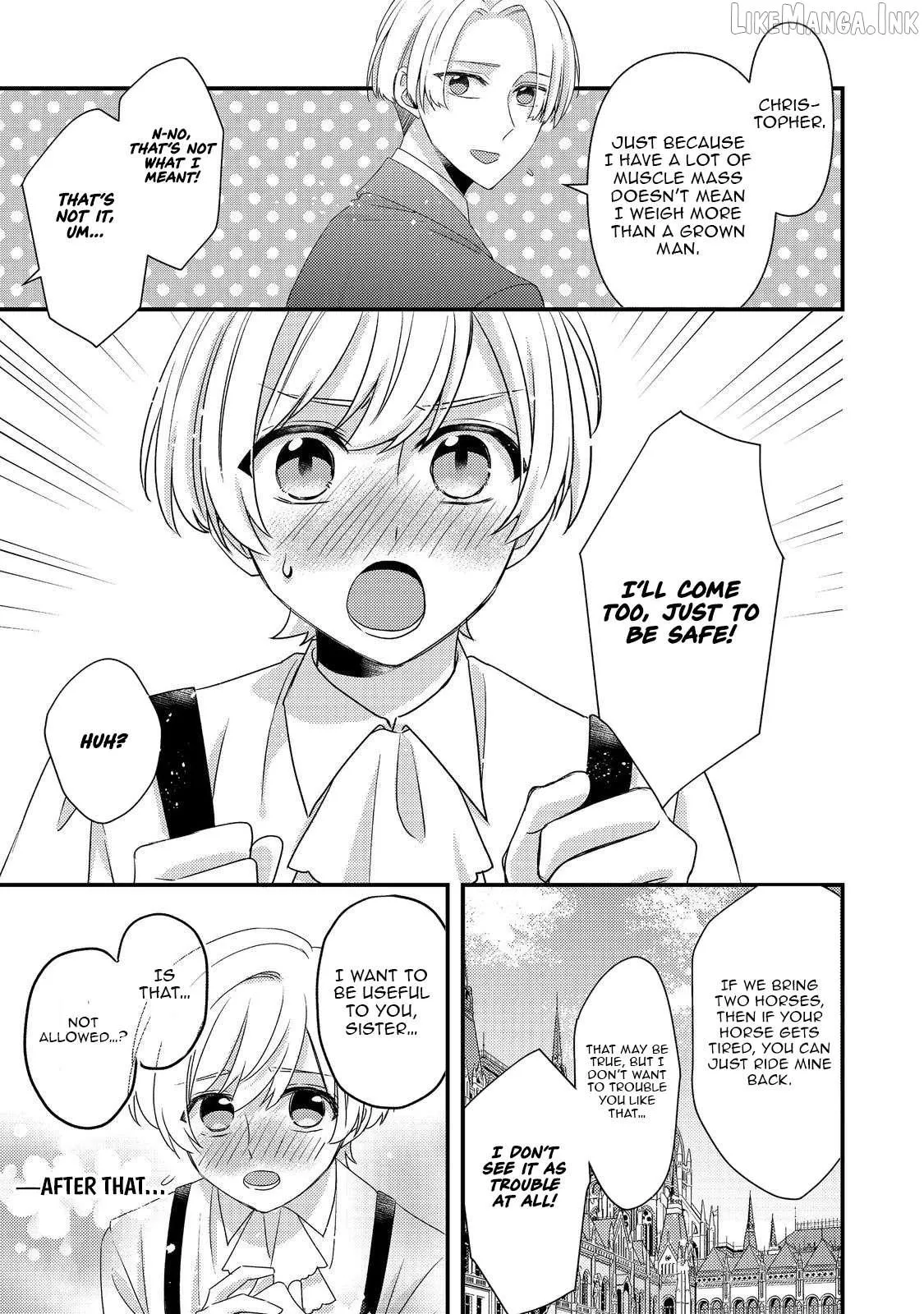 Mob Douzen No Akuyaku Reijou Wa Dansou Shite Kouryaku Taishou No Za O Nerau Chapter 15.2 page 13 - 