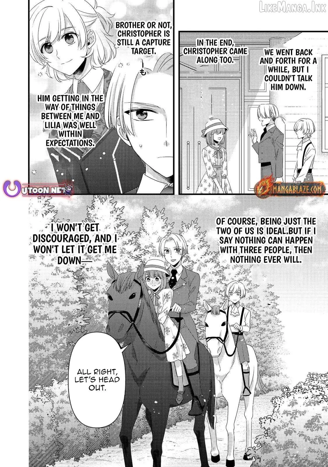 Mob Douzen No Akuyaku Reijou Wa Dansou Shite Kouryaku Taishou No Za O Nerau Chapter 15.2 page 14 - 