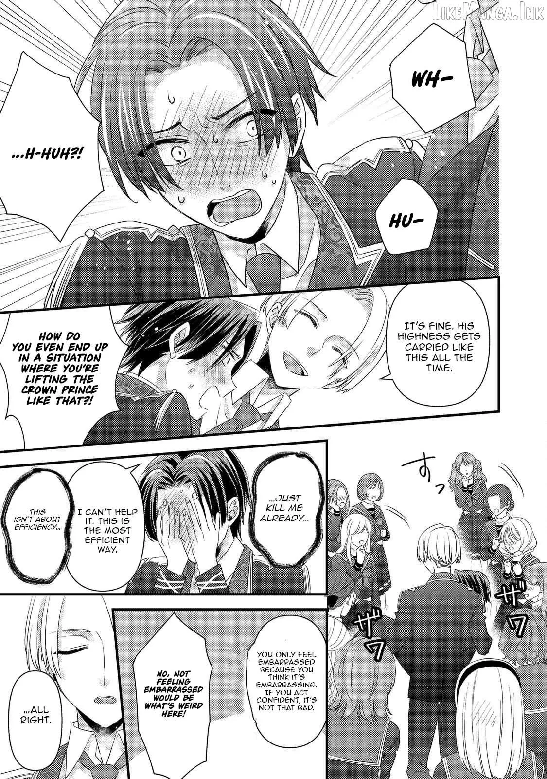 Mob Douzen No Akuyaku Reijou Wa Dansou Shite Kouryaku Taishou No Za O Nerau Chapter 15.2 page 3 - 