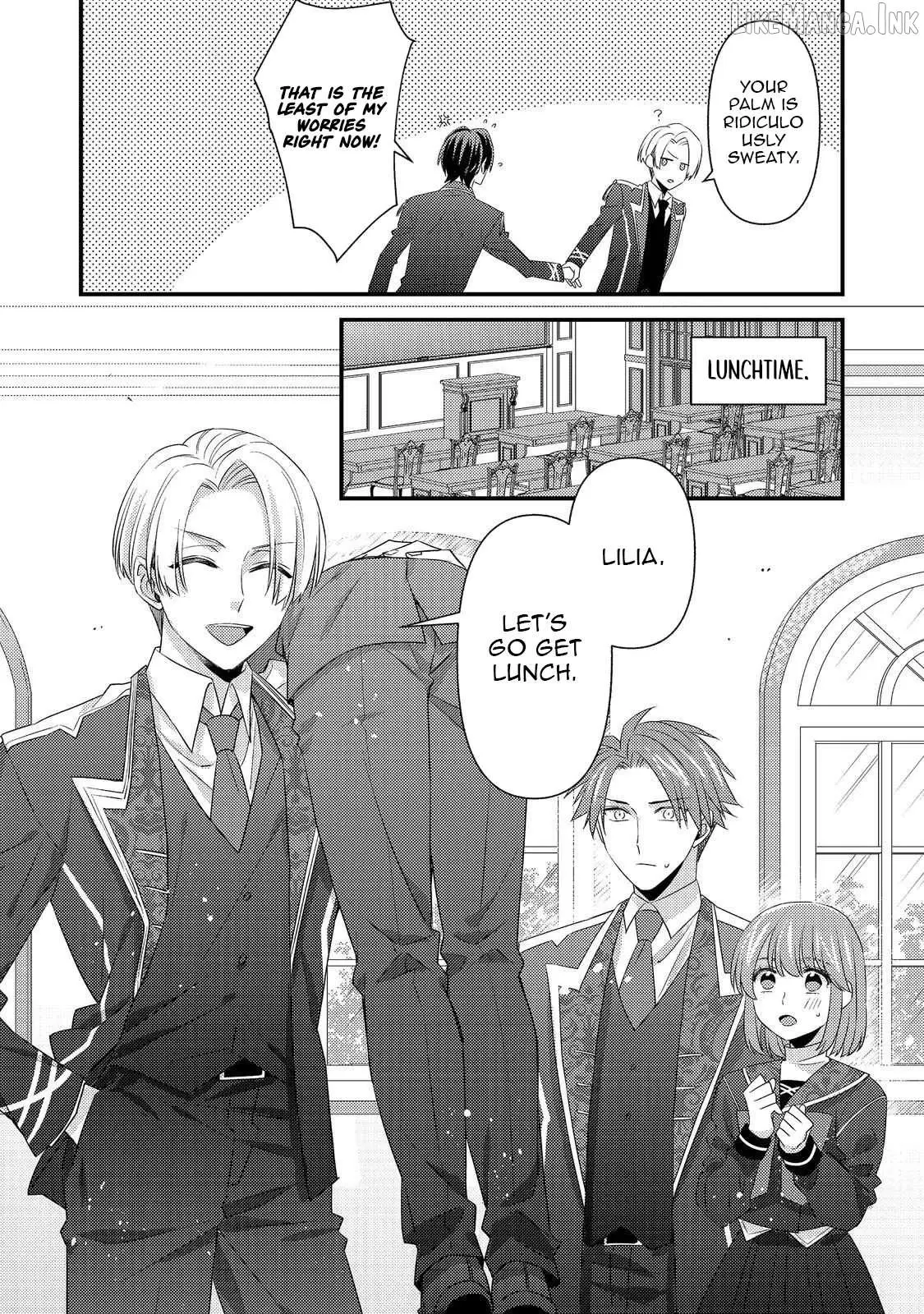Mob Douzen No Akuyaku Reijou Wa Dansou Shite Kouryaku Taishou No Za O Nerau Chapter 15.2 page 5 - 