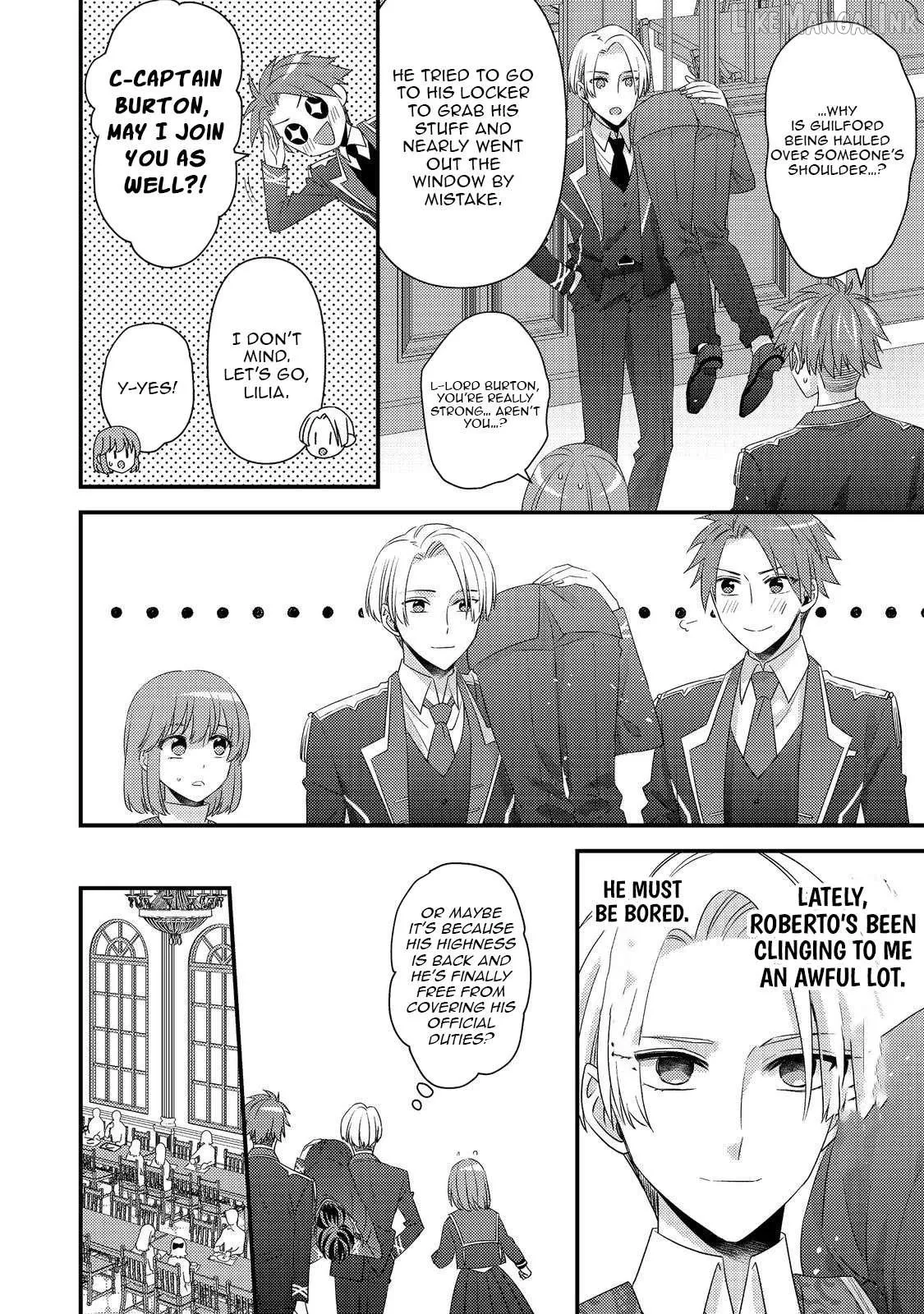 Mob Douzen No Akuyaku Reijou Wa Dansou Shite Kouryaku Taishou No Za O Nerau Chapter 15.2 page 6 - 