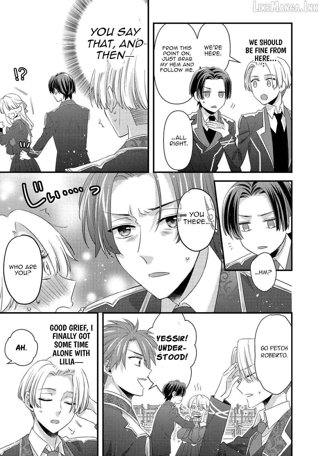 Mob Douzen No Akuyaku Reijou Wa Dansou Shite Kouryaku Taishou No Za O Nerau Chapter 15.2 page 7 - 