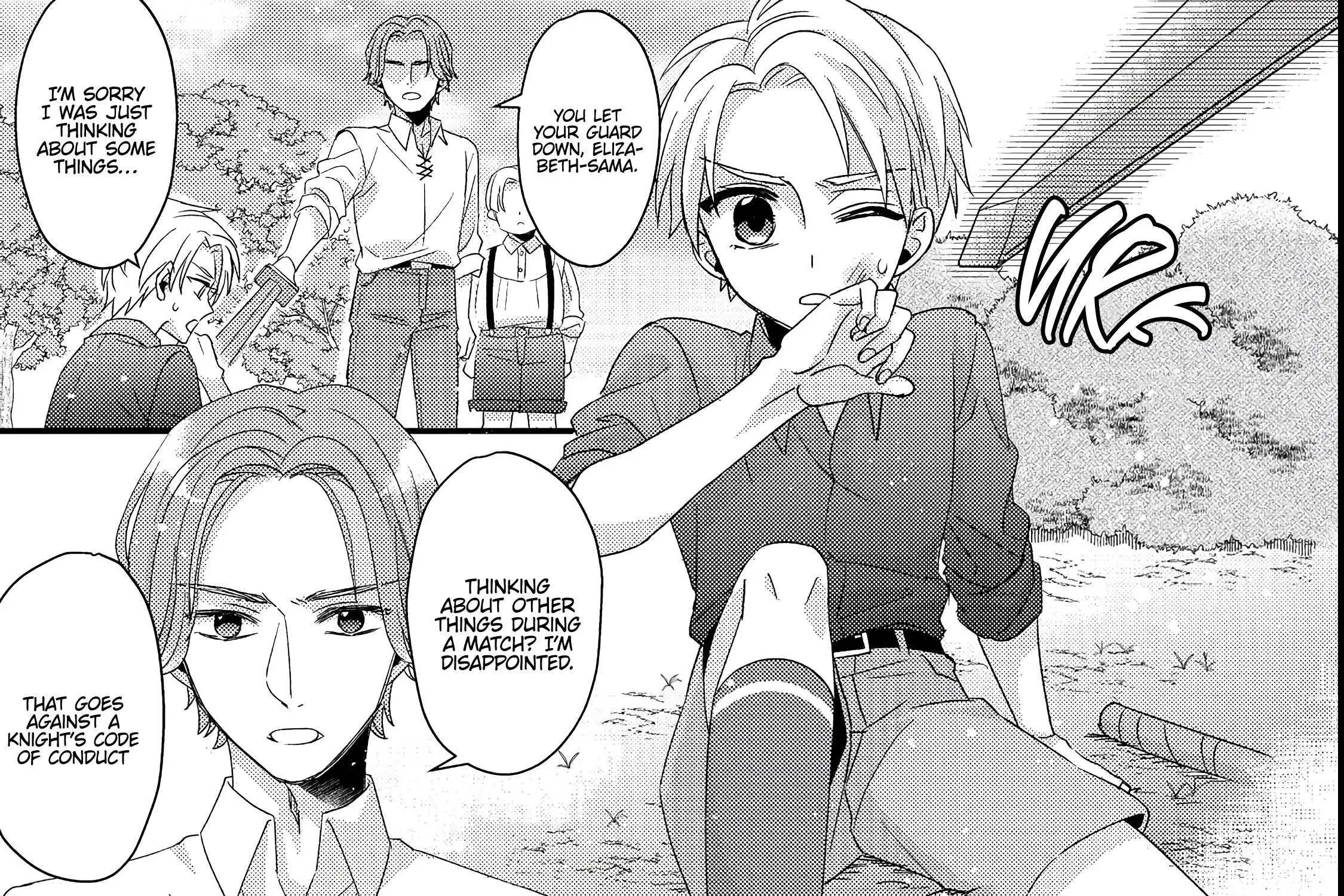 Mob Douzen No Akuyaku Reijou Wa Dansou Shite Kouryaku Taishou No Za O Nerau Chapter 2 page 28 - 