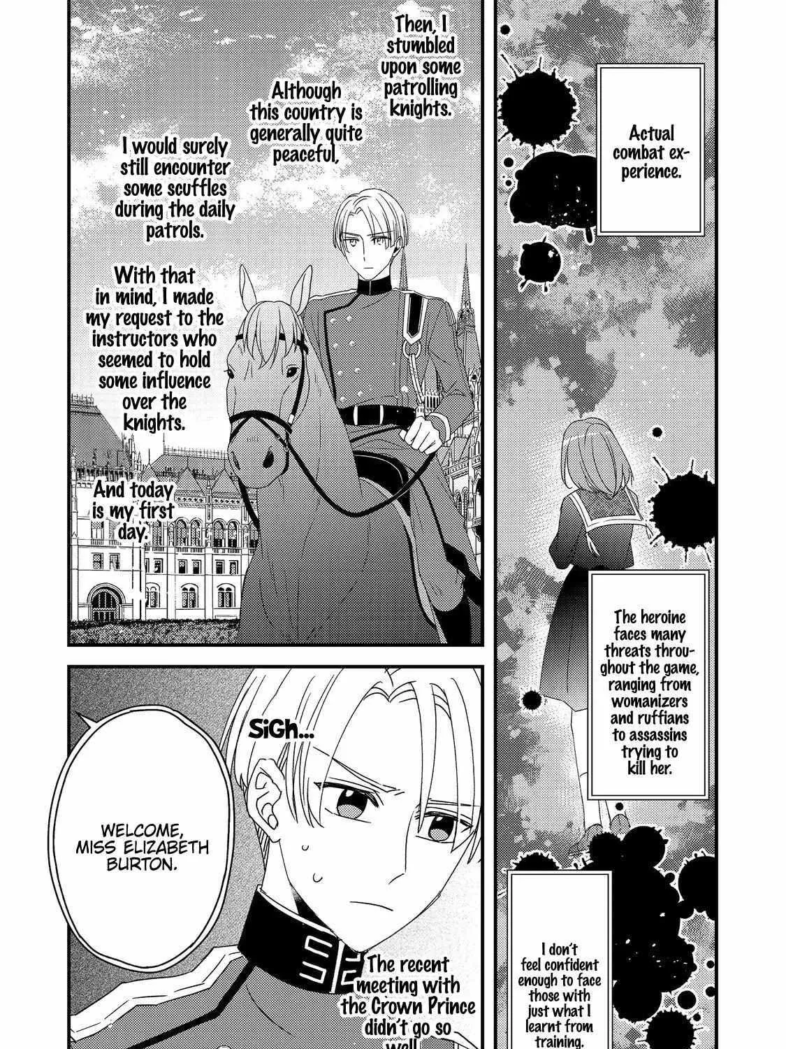 Mob Douzen No Akuyaku Reijou Wa Dansou Shite Kouryaku Taishou No Za O Nerau Chapter 4 page 5 - 