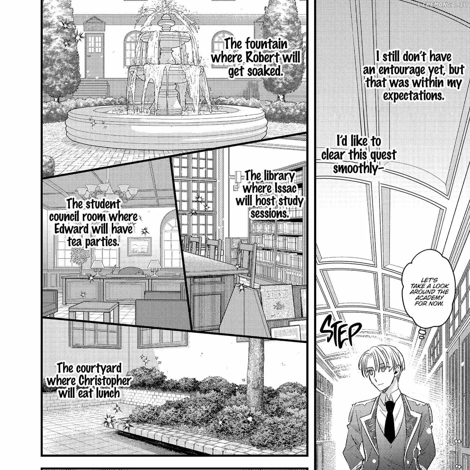 Mob Douzen No Akuyaku Reijou Wa Dansou Shite Kouryaku Taishou No Za O Nerau Chapter 5 page 44 - 