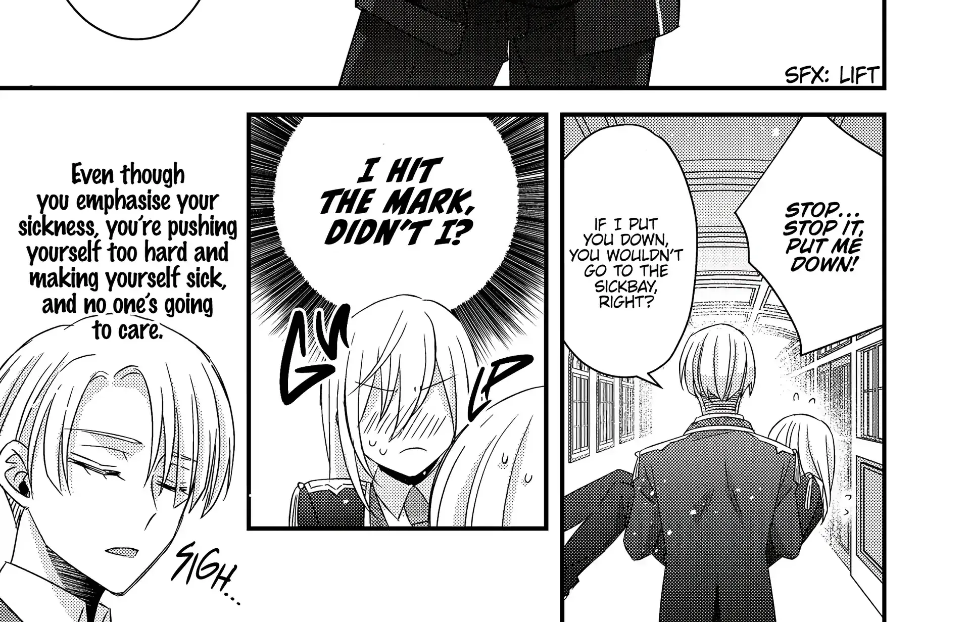 Mob Douzen No Akuyaku Reijou Wa Dansou Shite Kouryaku Taishou No Za O Nerau Chapter 6 page 33 - 