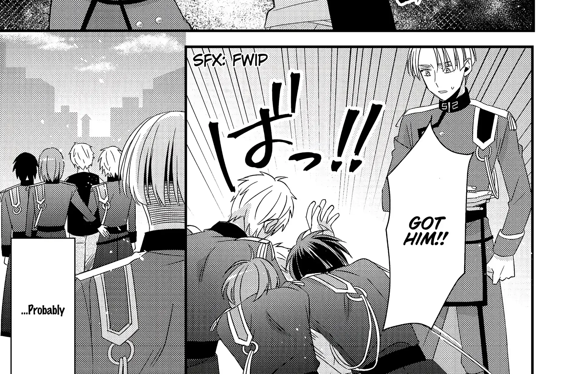 Mob Douzen No Akuyaku Reijou Wa Dansou Shite Kouryaku Taishou No Za O Nerau Chapter 6 page 61 - 