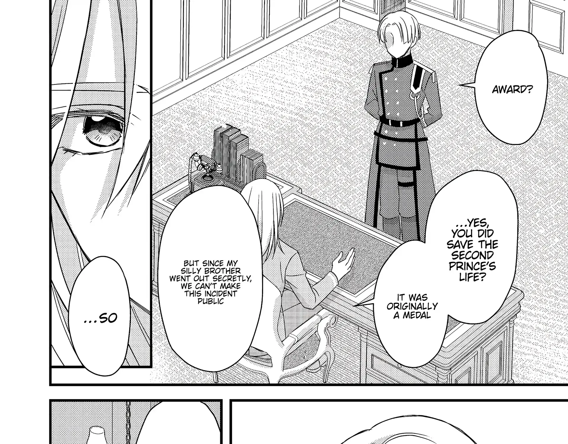 Mob Douzen No Akuyaku Reijou Wa Dansou Shite Kouryaku Taishou No Za O Nerau Chapter 6 page 70 - 