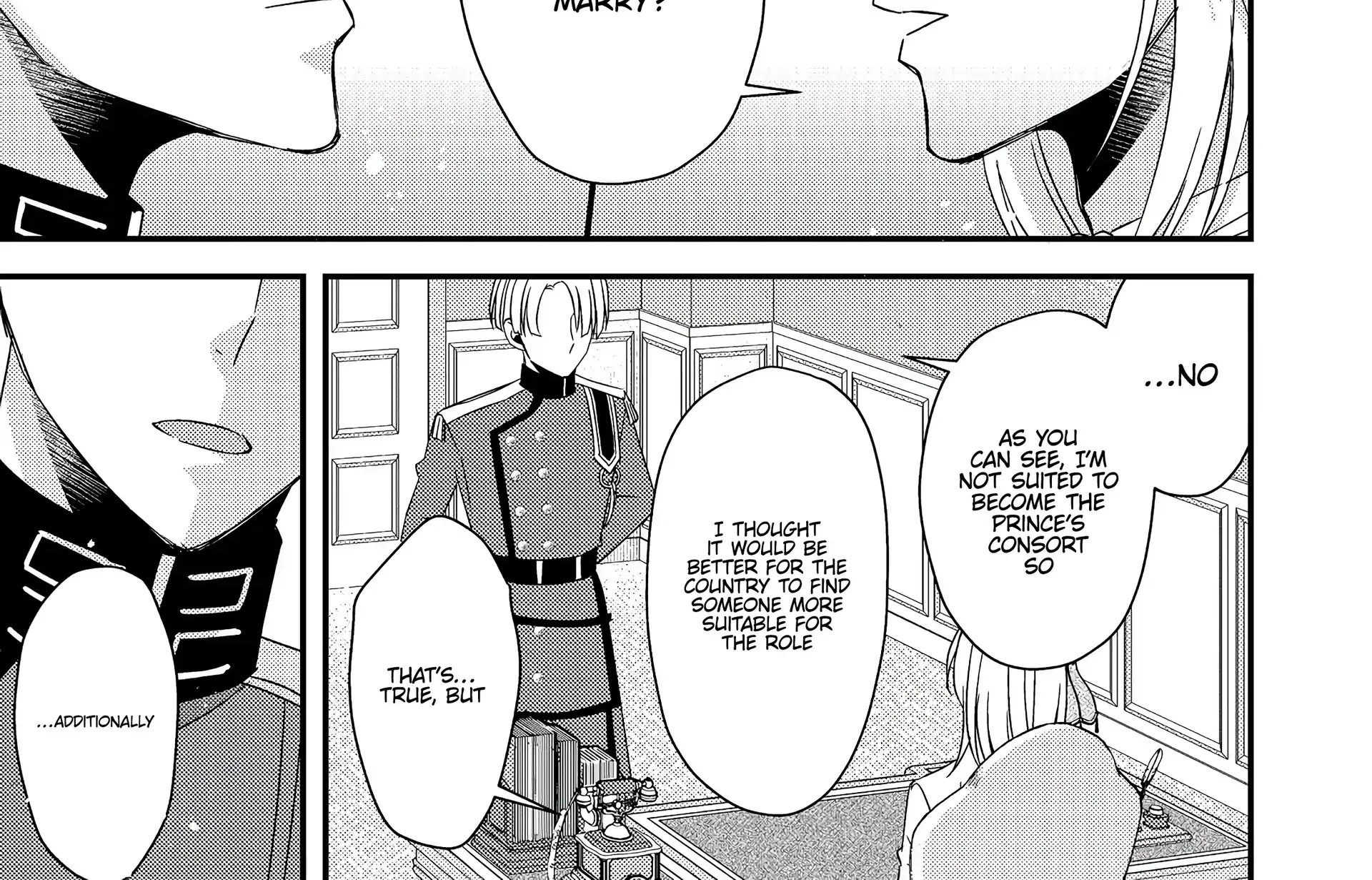 Mob Douzen No Akuyaku Reijou Wa Dansou Shite Kouryaku Taishou No Za O Nerau Chapter 6 page 77 - 