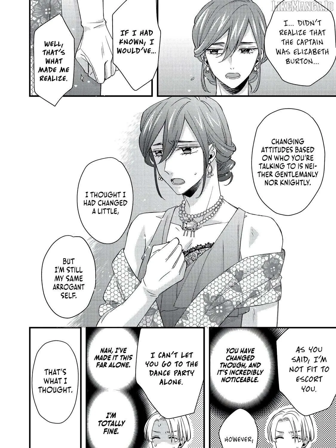 Mob Douzen No Akuyaku Reijou Wa Dansou Shite Kouryaku Taishou No Za O Nerau Chapter 7 page 33 - 