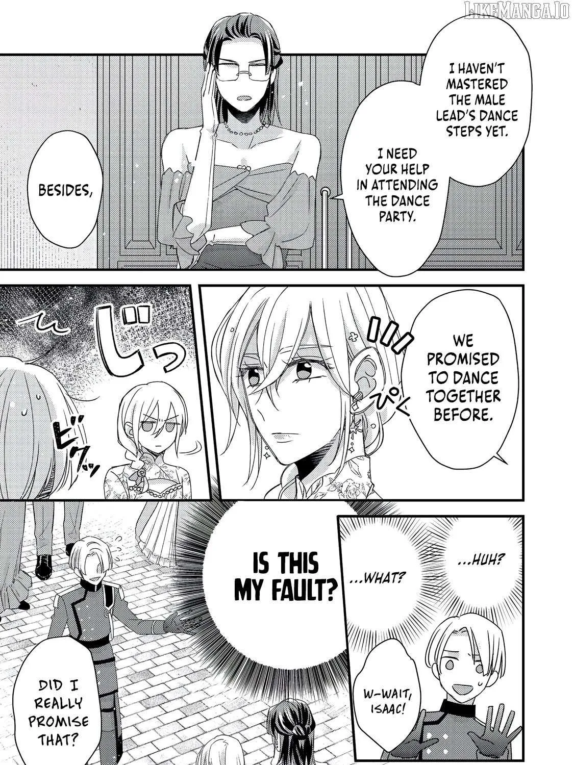 Mob Douzen No Akuyaku Reijou Wa Dansou Shite Kouryaku Taishou No Za O Nerau Chapter 7 page 39 - 