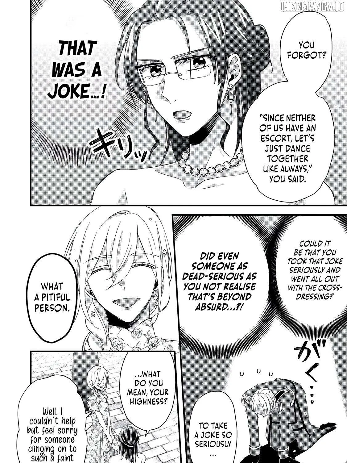 Mob Douzen No Akuyaku Reijou Wa Dansou Shite Kouryaku Taishou No Za O Nerau Chapter 7 page 41 - 