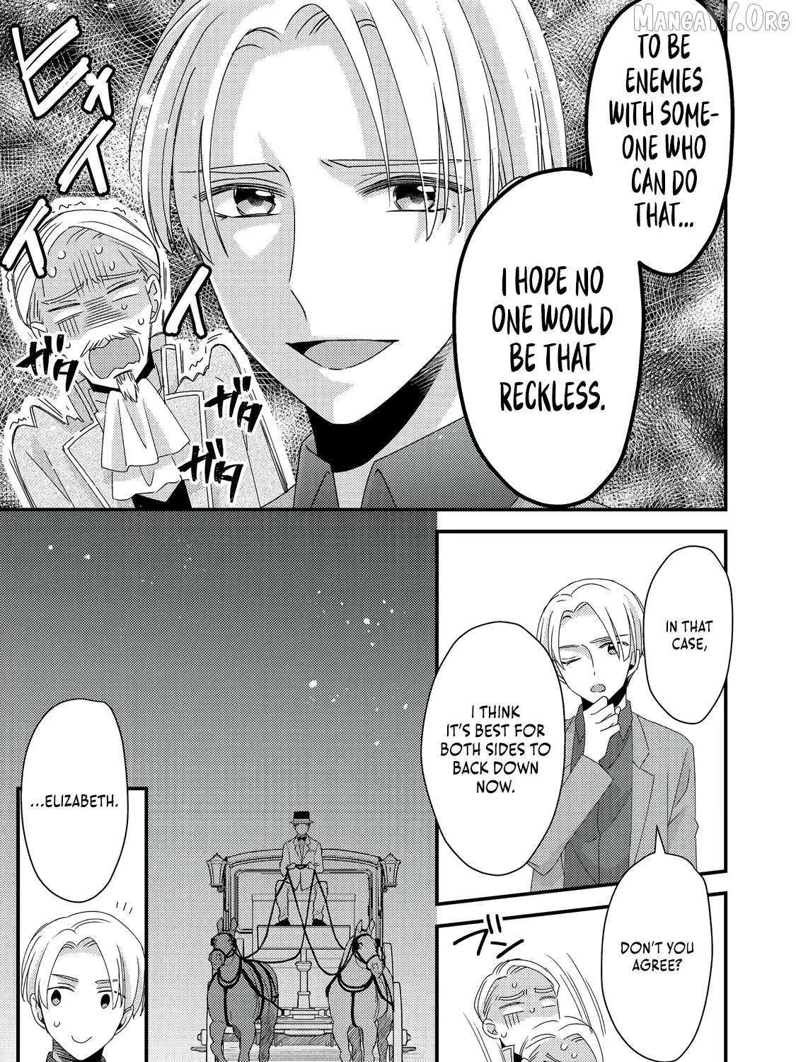 Mob Douzen No Akuyaku Reijou Wa Dansou Shite Kouryaku Taishou No Za O Nerau Chapter 8.2 page 33 - 