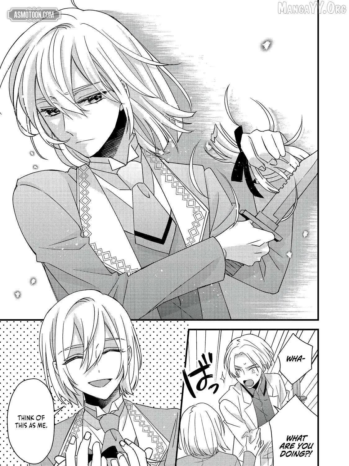 Mob Douzen No Akuyaku Reijou Wa Dansou Shite Kouryaku Taishou No Za O Nerau Chapter 9.1 page 27 - 