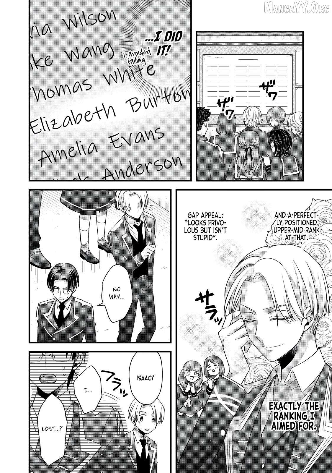 Mob Douzen No Akuyaku Reijou Wa Dansou Shite Kouryaku Taishou No Za O Nerau Chapter 9.2 page 2 - 
