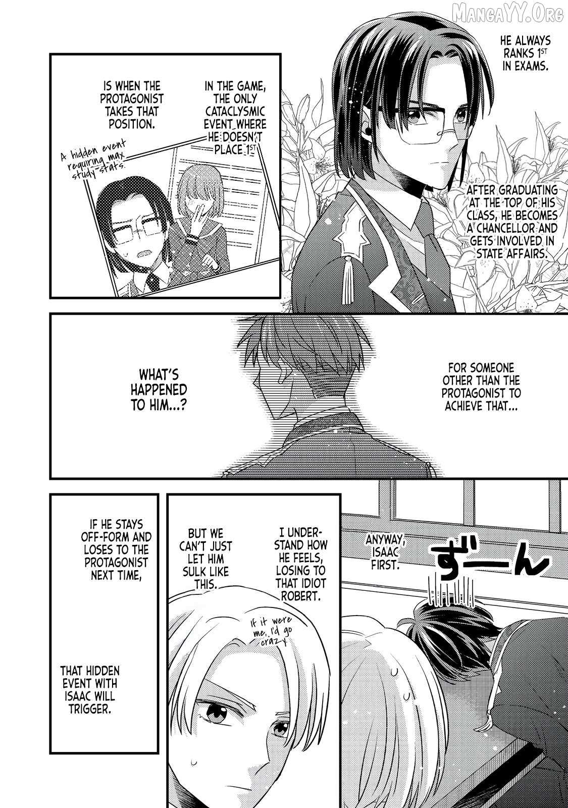 Mob Douzen No Akuyaku Reijou Wa Dansou Shite Kouryaku Taishou No Za O Nerau Chapter 9.2 page 4 - 