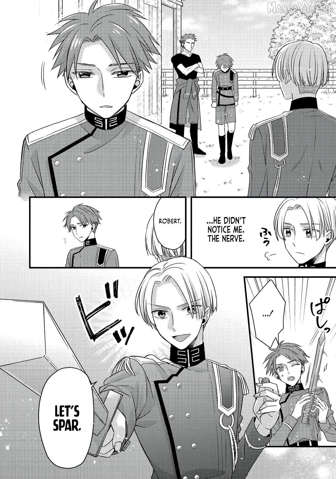 Mob Douzen No Akuyaku Reijou Wa Dansou Shite Kouryaku Taishou No Za O Nerau Chapter 9.2 page 10 - 