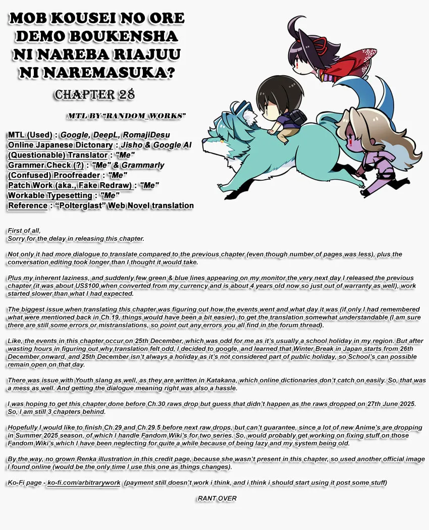 Mob Kousei no Ore Demo Boukensha ni Nareba Riajuu ni Naremasuka? Chapter 28 page 55 - 