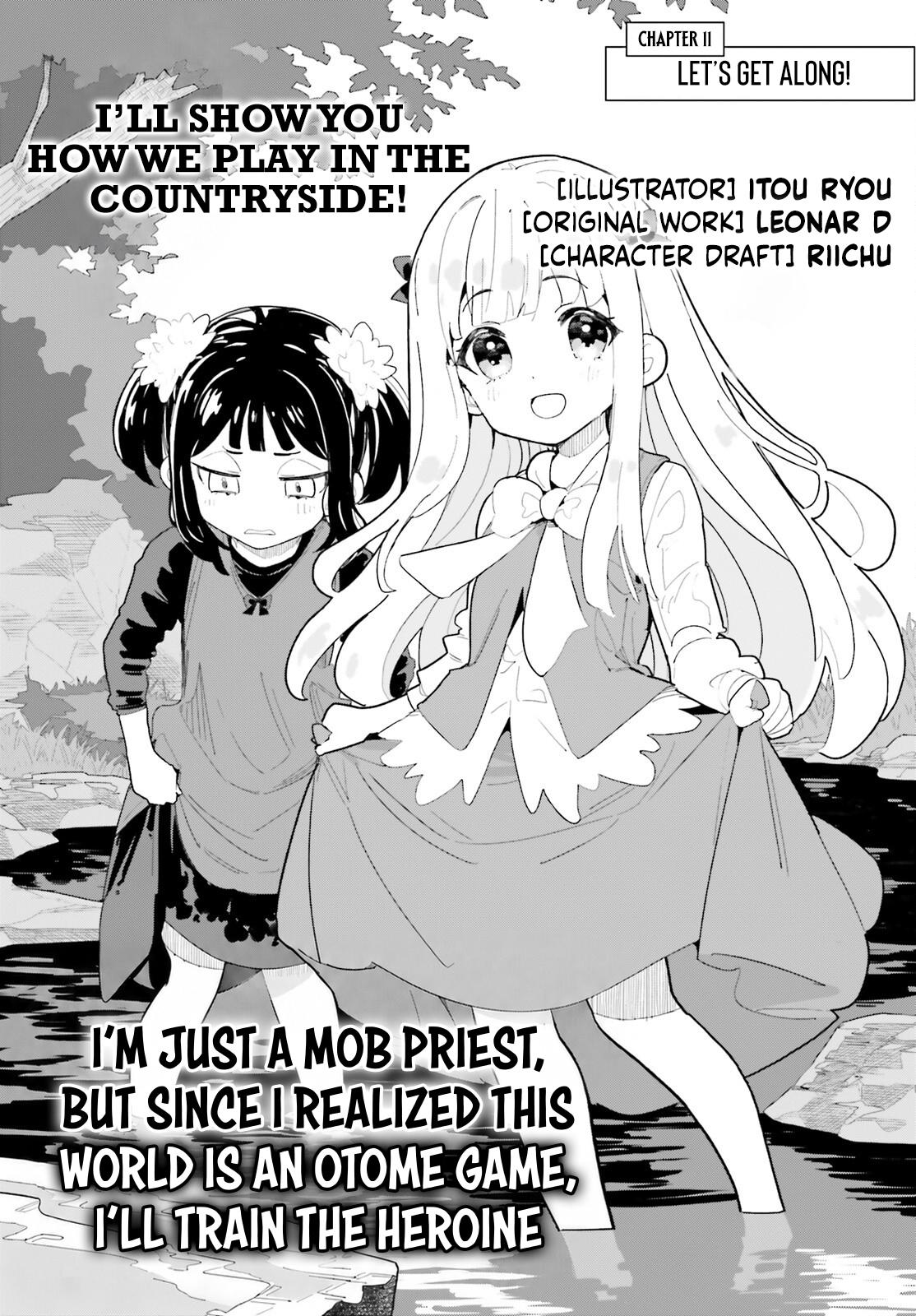 Mob Shisai dakedo, Kono Sekai ga Otome Game dato Kizuita node Heroine wo Ikusei shimasu Chapter 11 page 2 - 
