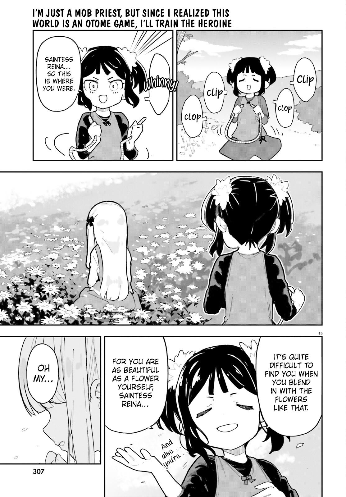 Mob Shisai dakedo, Kono Sekai ga Otome Game dato Kizuita node Heroine wo Ikusei shimasu Chapter 11 page 16 - 