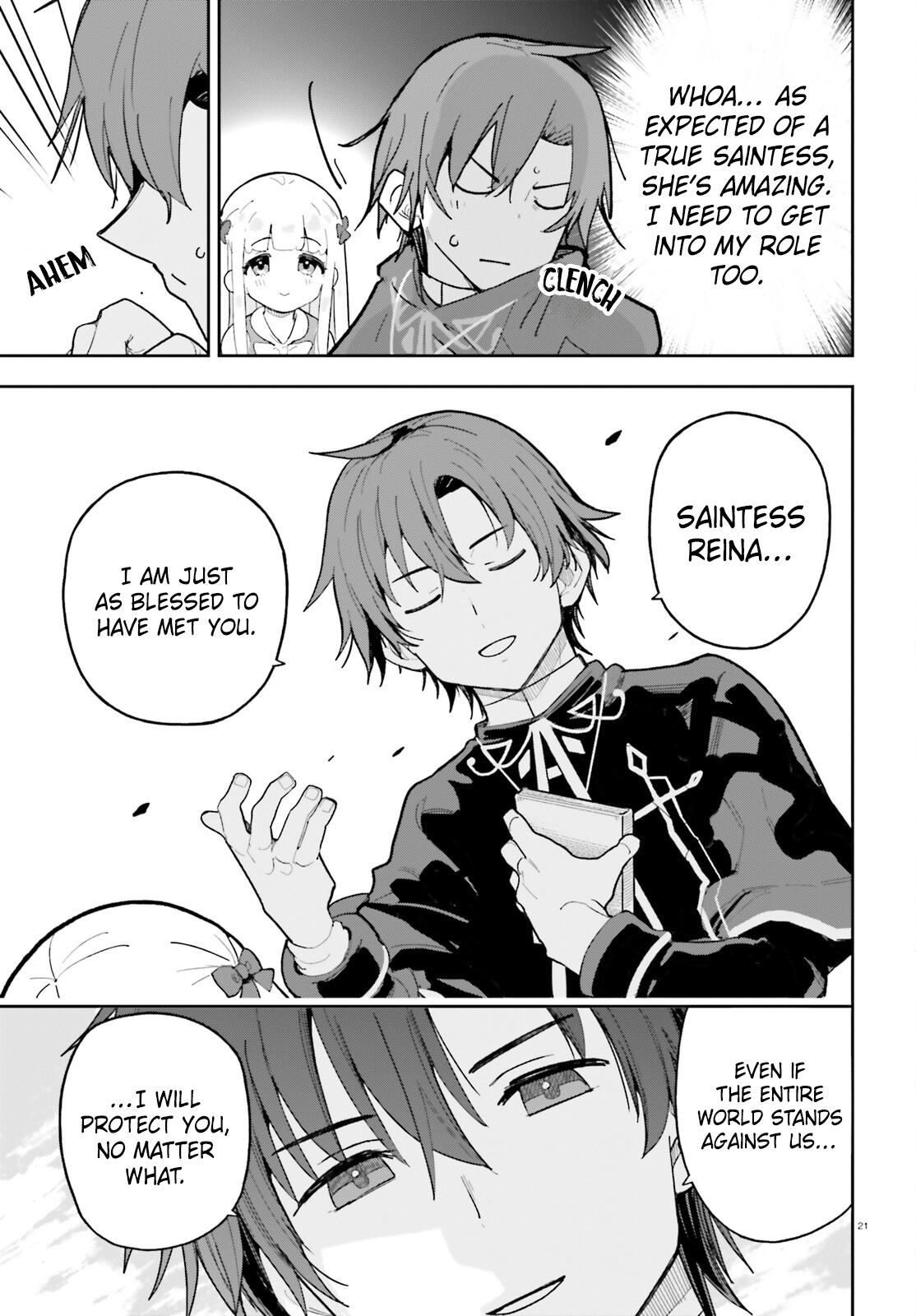 Mob Shisai dakedo, Kono Sekai ga Otome Game dato Kizuita node Heroine wo Ikusei shimasu Chapter 11 page 22 - 