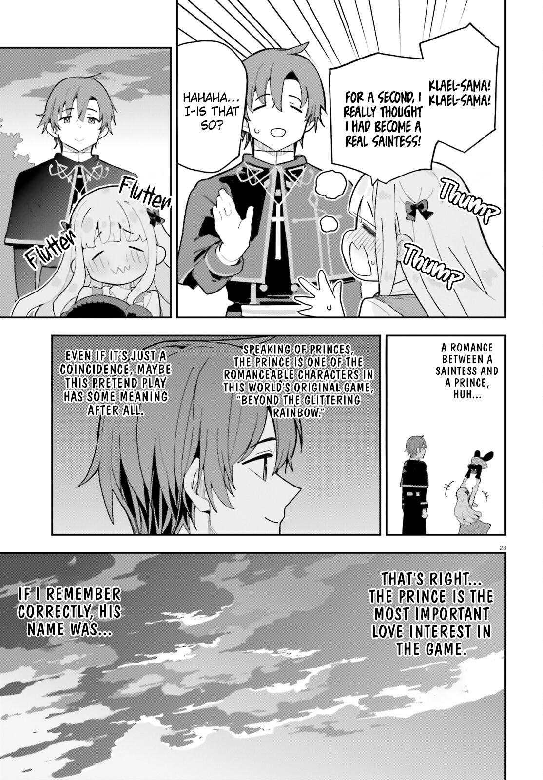 Mob Shisai dakedo, Kono Sekai ga Otome Game dato Kizuita node Heroine wo Ikusei shimasu Chapter 11 page 24 - 