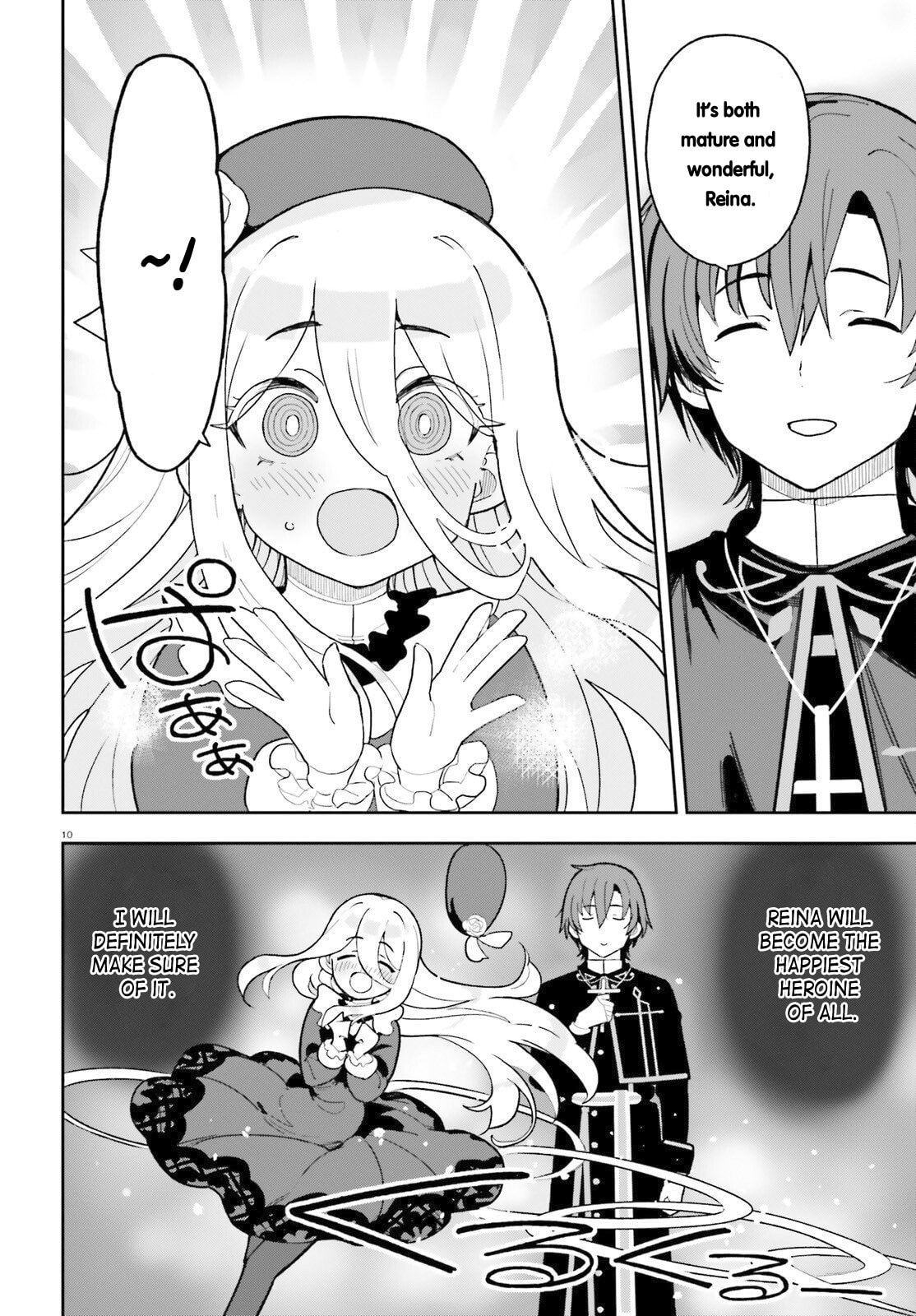 Mob Shisai dakedo, Kono Sekai ga Otome Game dato Kizuita node Heroine wo Ikusei shimasu Chapter 4 page 10 - 