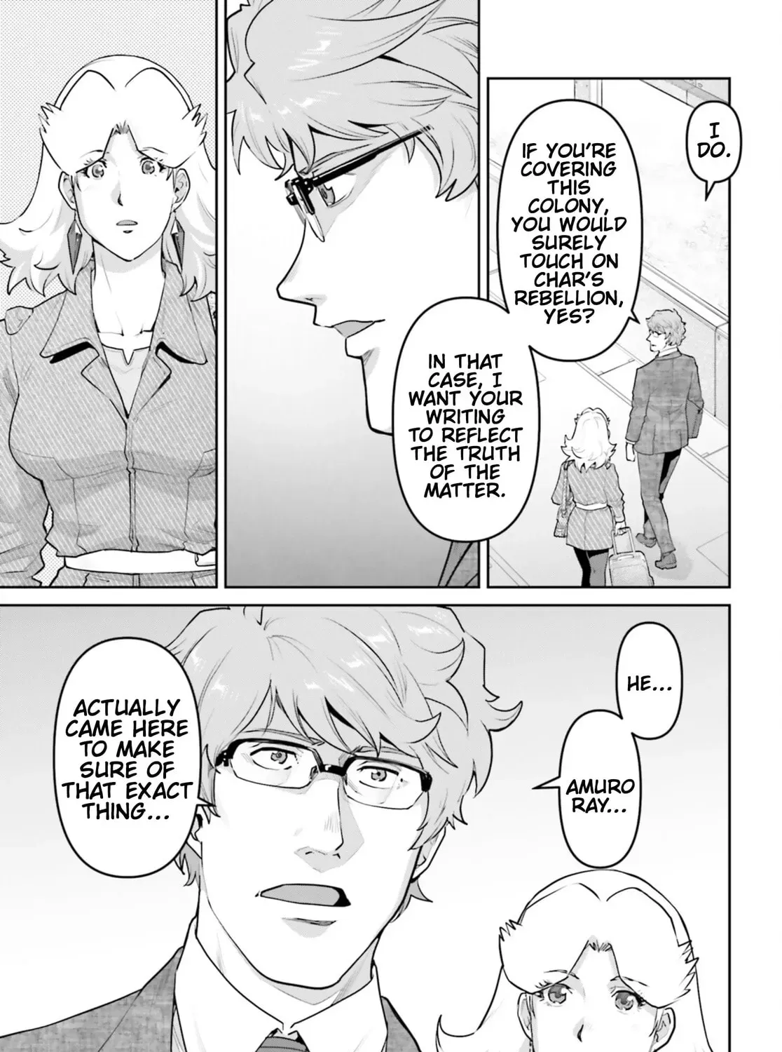 Mobile Suit Gundam Pulitzer - Amuro Ray Beyond the Aurora Chapter 1.8 page 13 - 