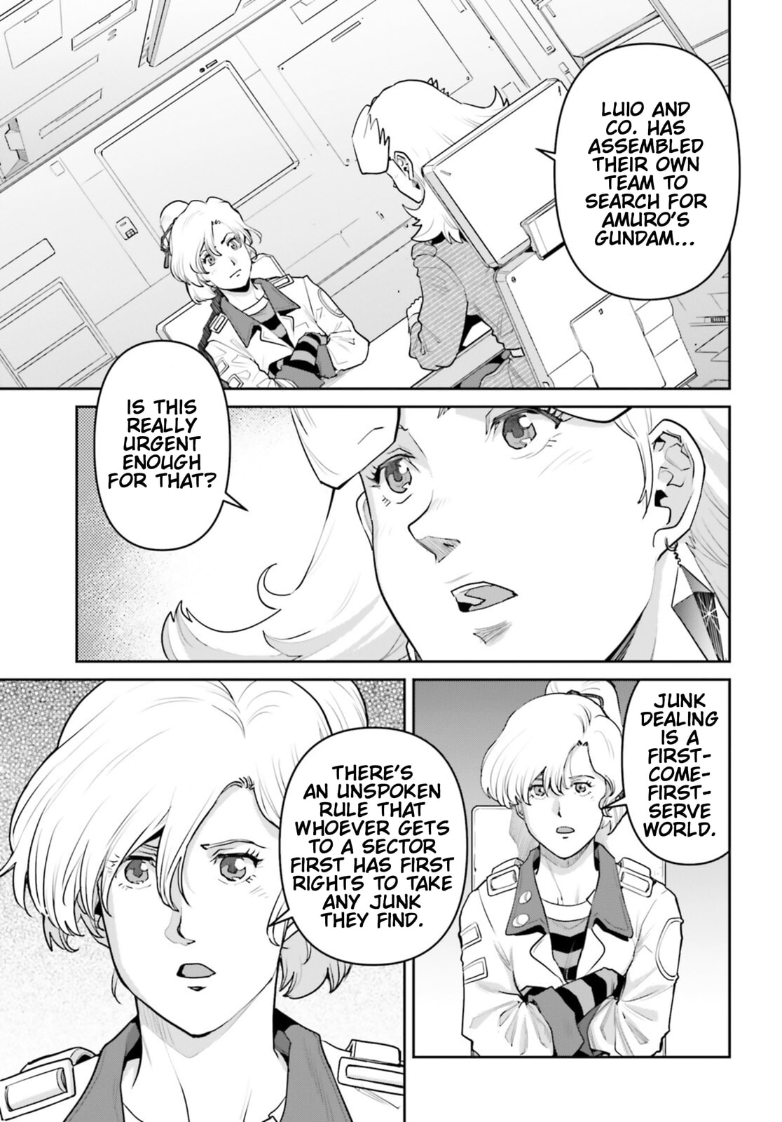 Mobile Suit Gundam Pulitzer - Amuro Ray Beyond the Aurora Chapter 38 page 7 - 