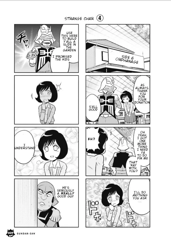 Mobile Suit Gundam-san Chapter 1.1 page 11 - 