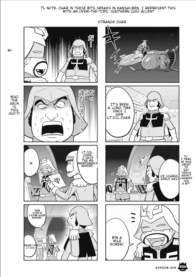 Mobile Suit Gundam-san Chapter 1.1 page 8 - 