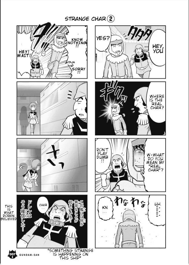 Mobile Suit Gundam-san Chapter 1.1 page 9 - 