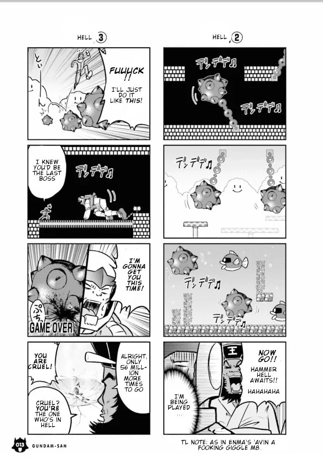 Mobile Suit Gundam-san Chapter 1.2 page 5 - 