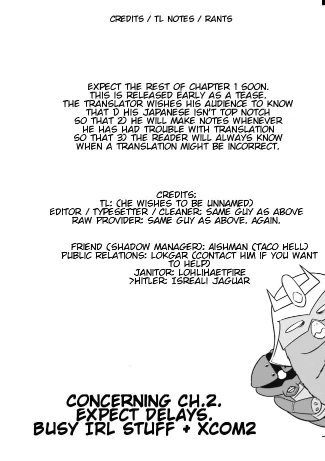 Mobile Suit Gundam-san Chapter 1.3 page 1 - 
