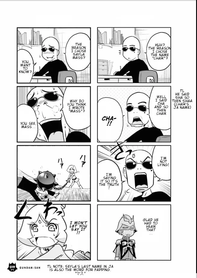 Mobile Suit Gundam-san Chapter 1.3 page 5 - 