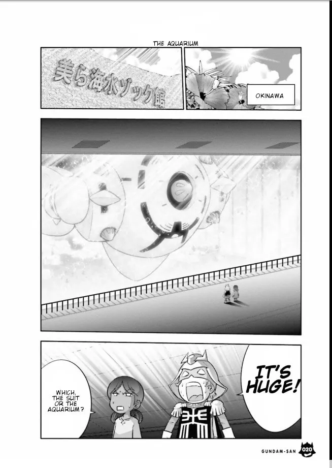 Mobile Suit Gundam-san Chapter 1.3 page 6 - 