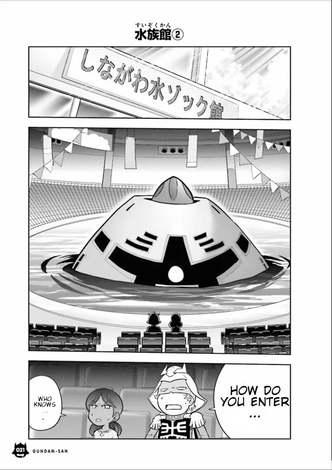 Mobile Suit Gundam-san Chapter 1.3 page 7 - 
