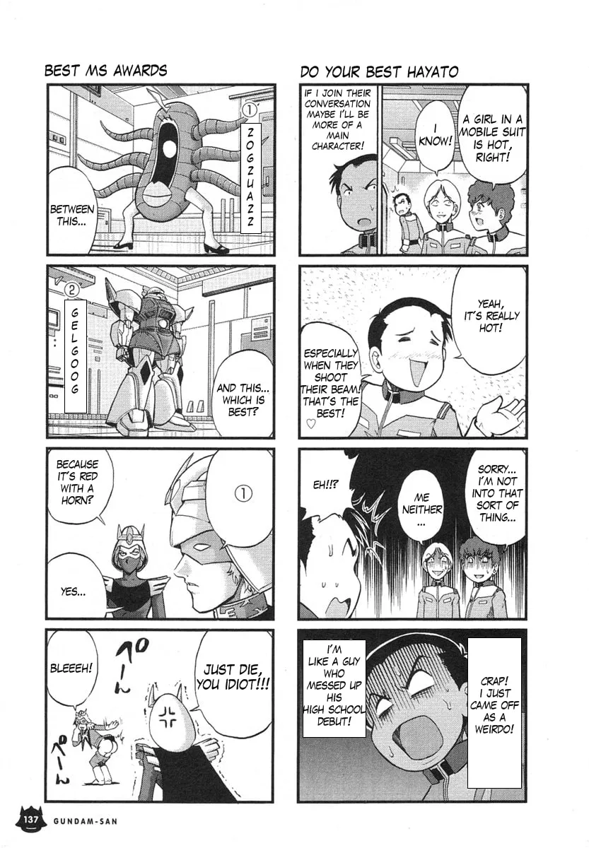 Mobile Suit Gundam-san Chapter 10 page 8 - 
