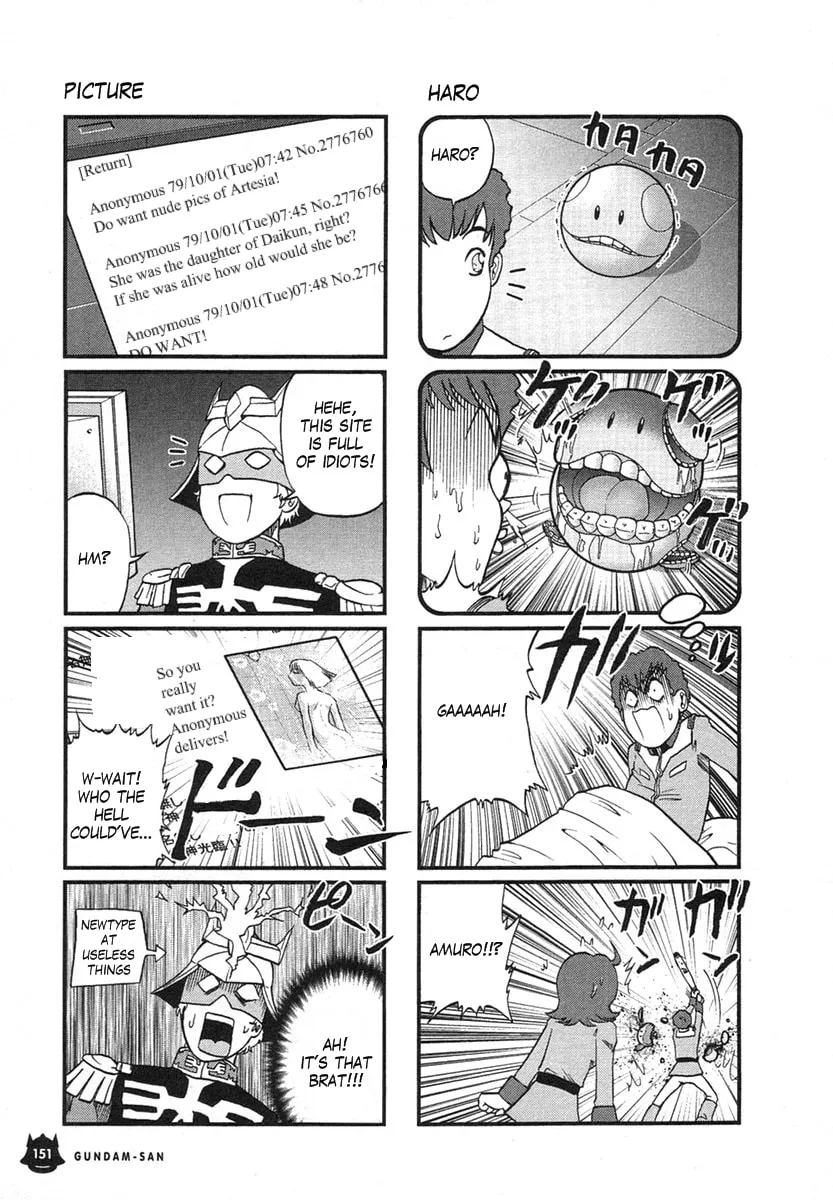Mobile Suit Gundam-san Chapter 11 page 10 - 