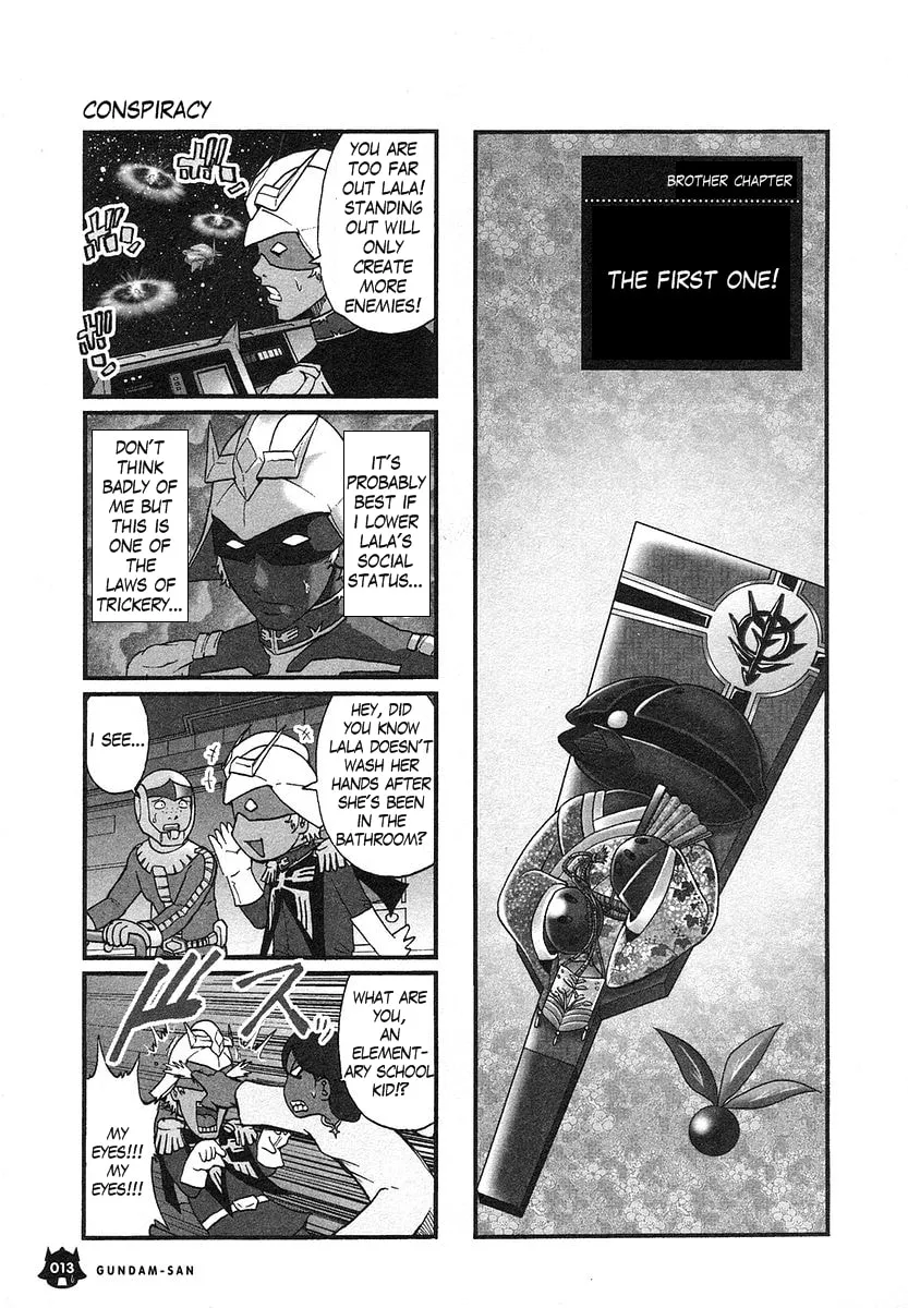 Mobile Suit Gundam-san Chapter 13 page 14 - 