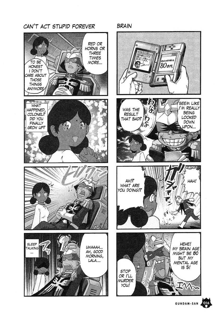 Mobile Suit Gundam-san Chapter 13 page 17 - 