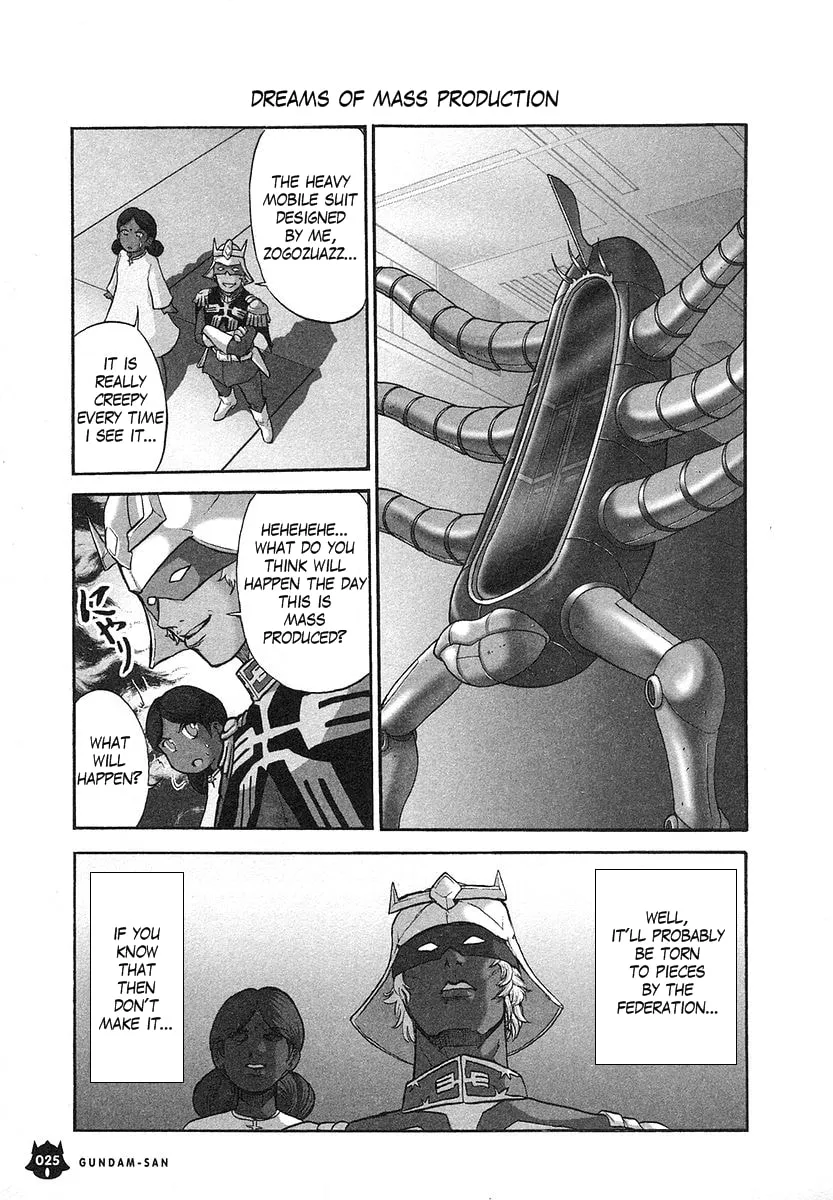 Mobile Suit Gundam-san Chapter 13 page 26 - 