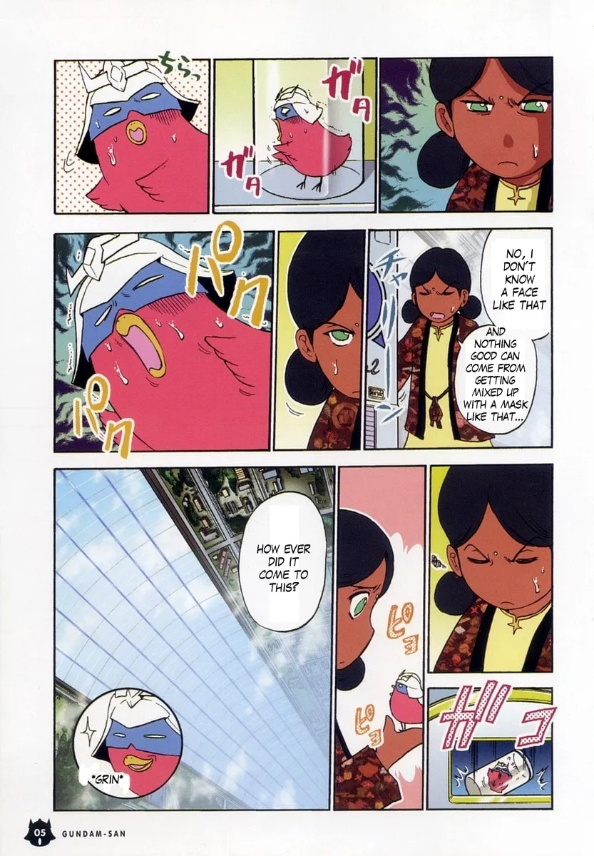 Mobile Suit Gundam-san Chapter 13 page 6 - 