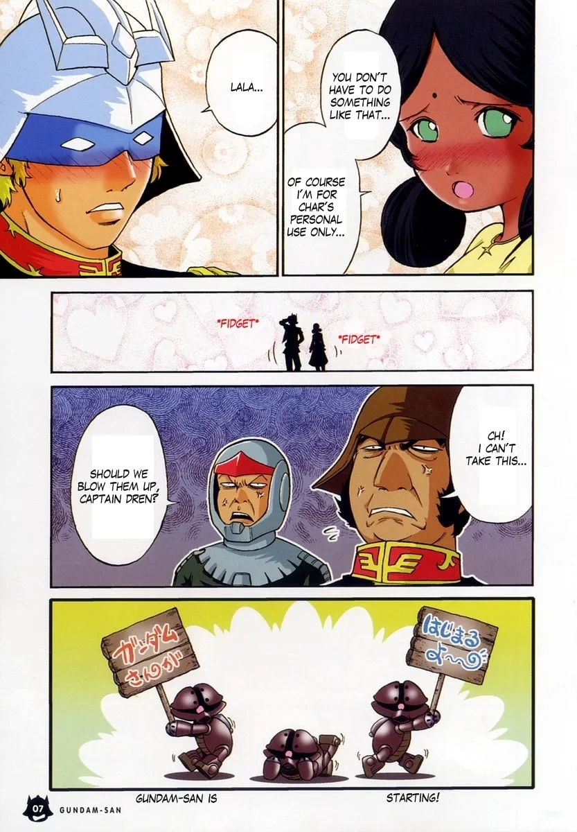 Mobile Suit Gundam-san Chapter 13 page 8 - 