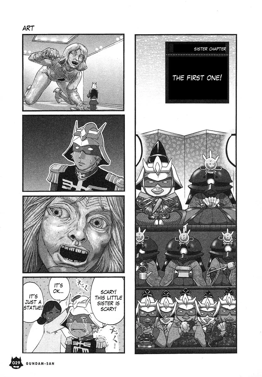 Mobile Suit Gundam-san Chapter 14 page 3 - 