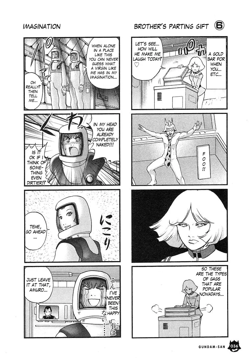 Mobile Suit Gundam-san Chapter 14 page 10 - 
