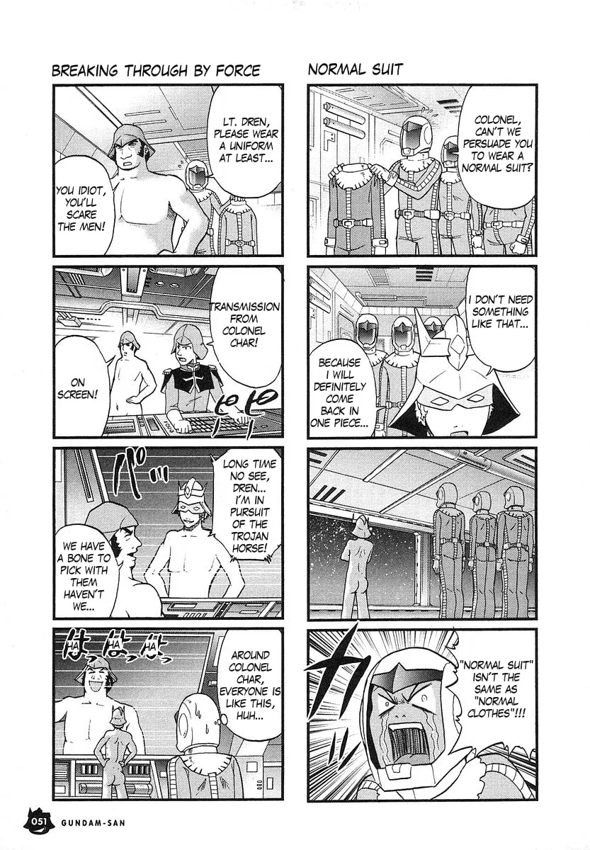 Mobile Suit Gundam-san Chapter 15 page 13 - 