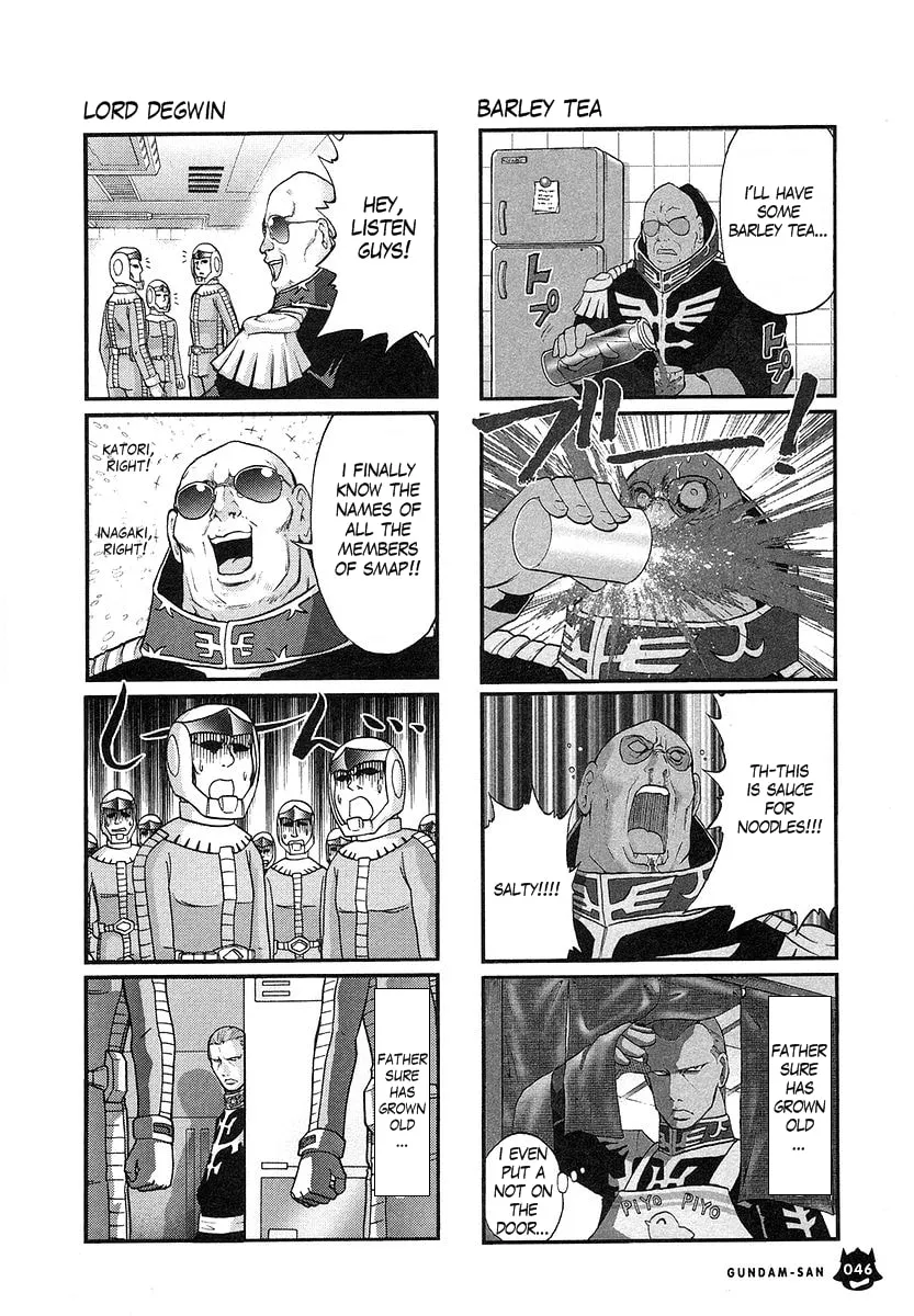 Mobile Suit Gundam-san Chapter 15 page 8 - 