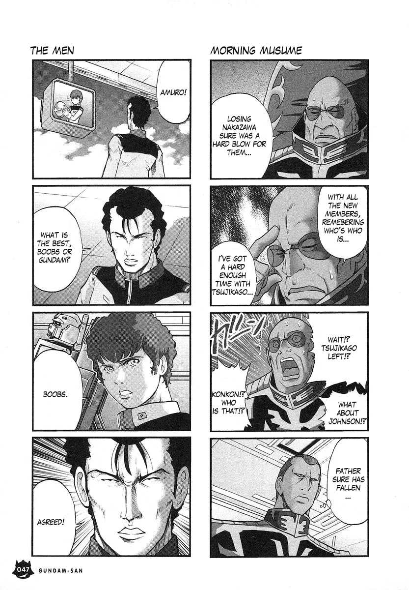 Mobile Suit Gundam-san Chapter 15 page 9 - 